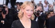 Cate Blanchett w czarnej sukni Armani Privé na festiwalu w Cannes