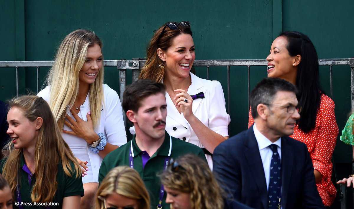 Księżna Kate - Wimbledon 2019