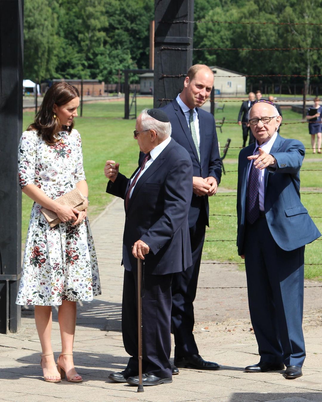 Księżna Kate i William uczcili Międzynarodowy Dzień Pamięci o Ofiarach Holokaustu