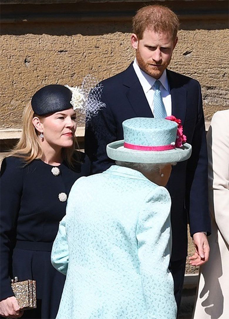 Księżna Kate i rodzina królewska na mszy z okazji 93 urodzin królowej Elżbiety II