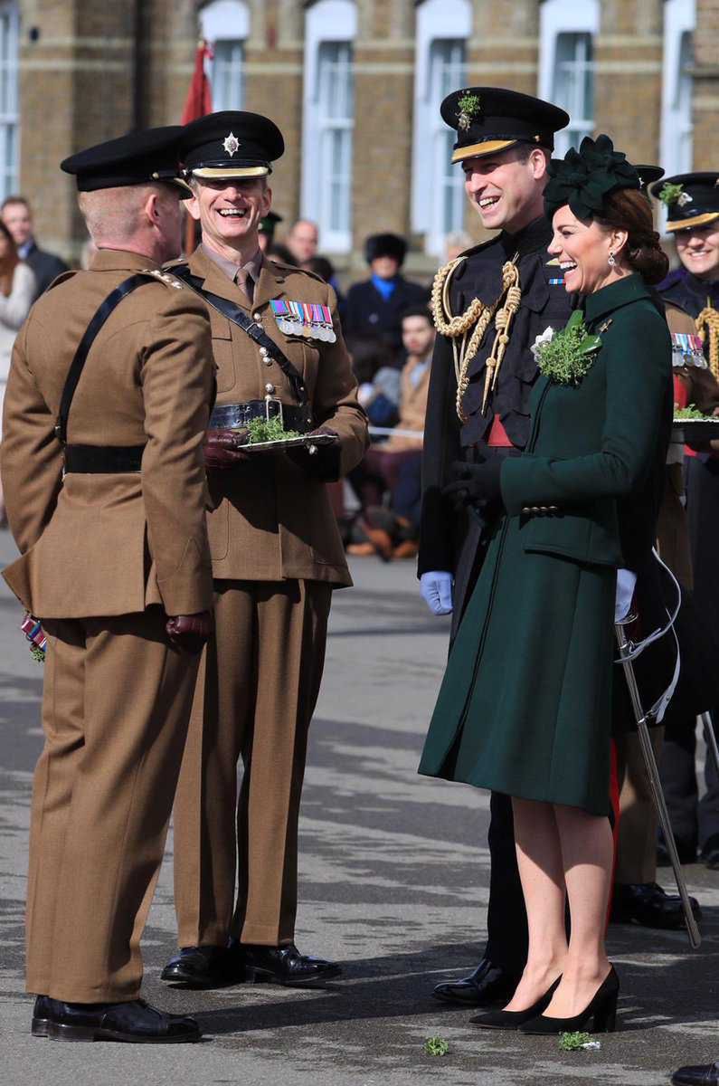 Księżna Kate i książę William na obchodach Dnia Świętego Patryka