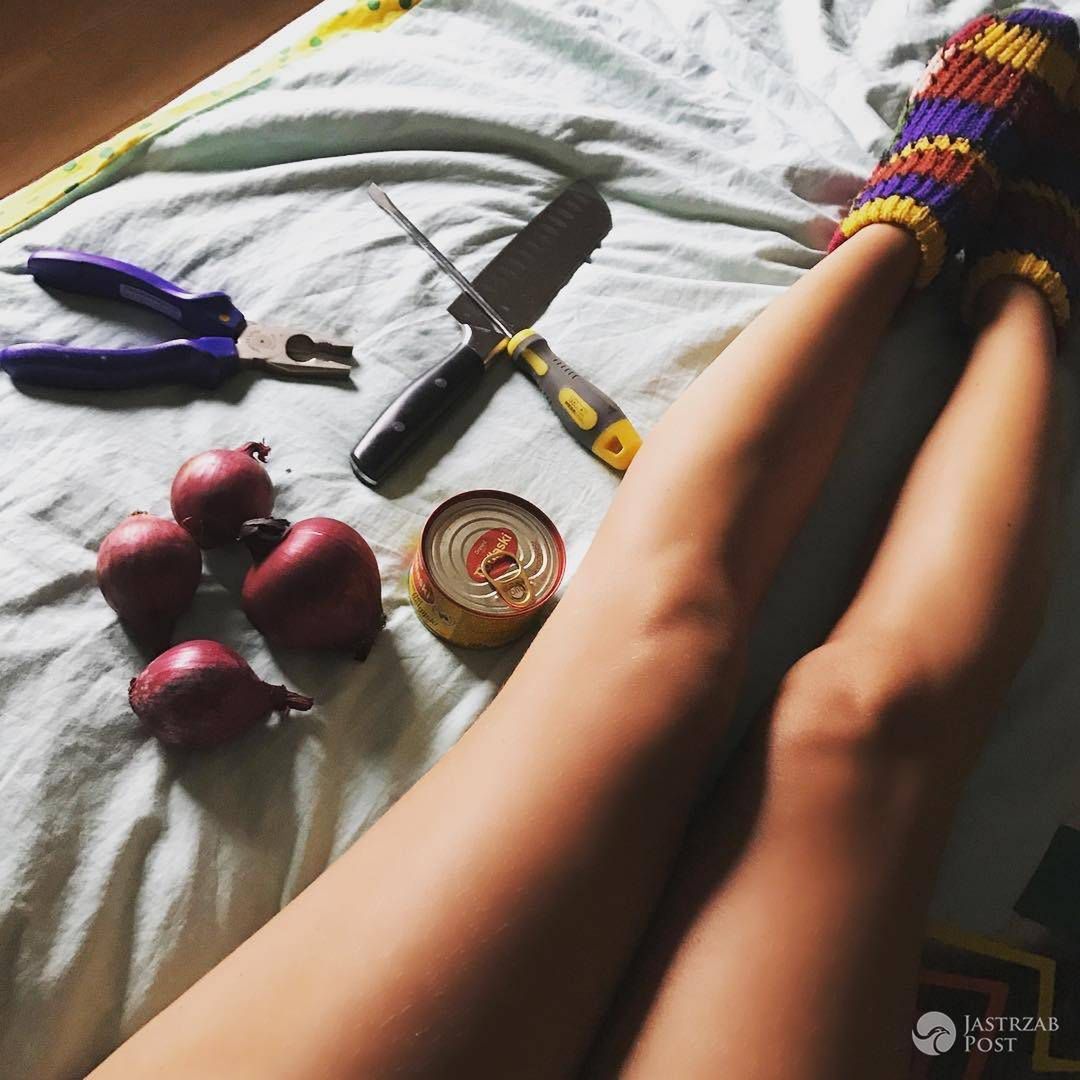 Aleksandra Kwaśniewska i jej cudne nogi gazeli