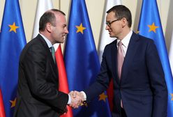 Mateusz Morawiecki i Manfred Weber spotkali się w Warszawie. Nowe rozdanie w Unii