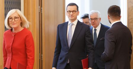 Mocne słowa rzeczniczki rządu. Sędzia Łączewski domaga się wyjaśnień Morawieckiego i reakcji KRS