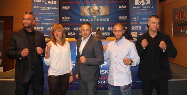 KOK WORLD GP 2014 IN GDANSK Press Conference