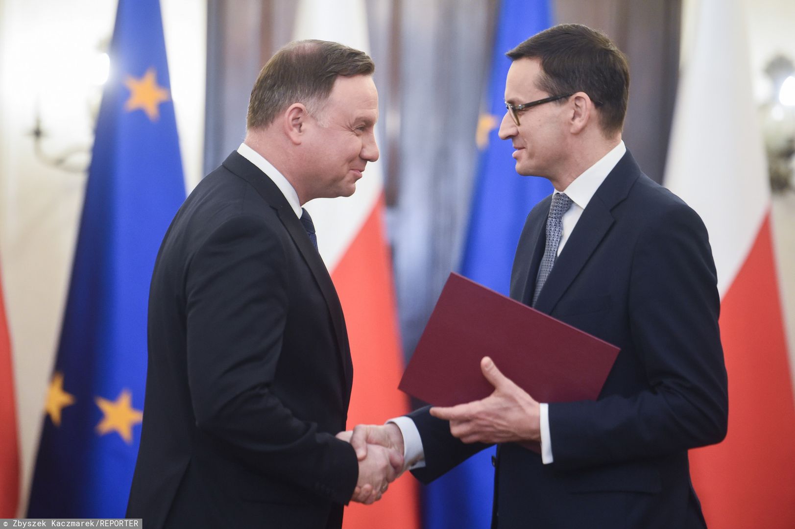 Andrzej Duda powierzył Mateuszowi Morawieckiemu misję utworzenia nowego rządu