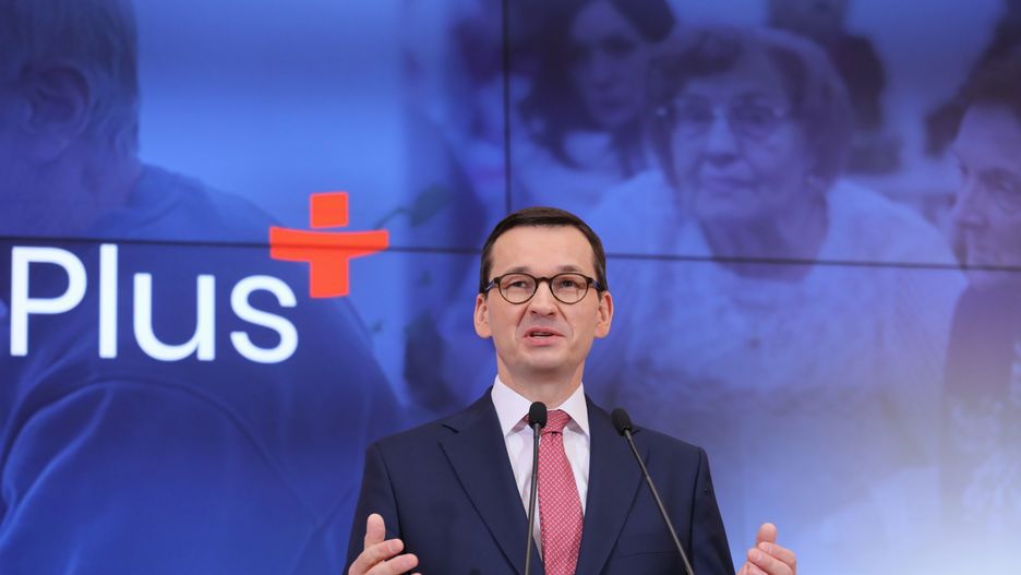 Premier Mateusz Morawiecki wierzy w niewinność Adama Andruszkiewicza
