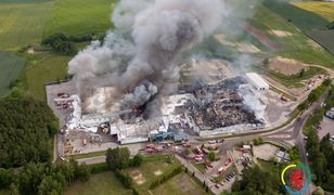 Pożar w Skórczu. Iglotex dawał chleb co piątemu mieszkańcowi. "Skala zniszczeń jest ogromna"