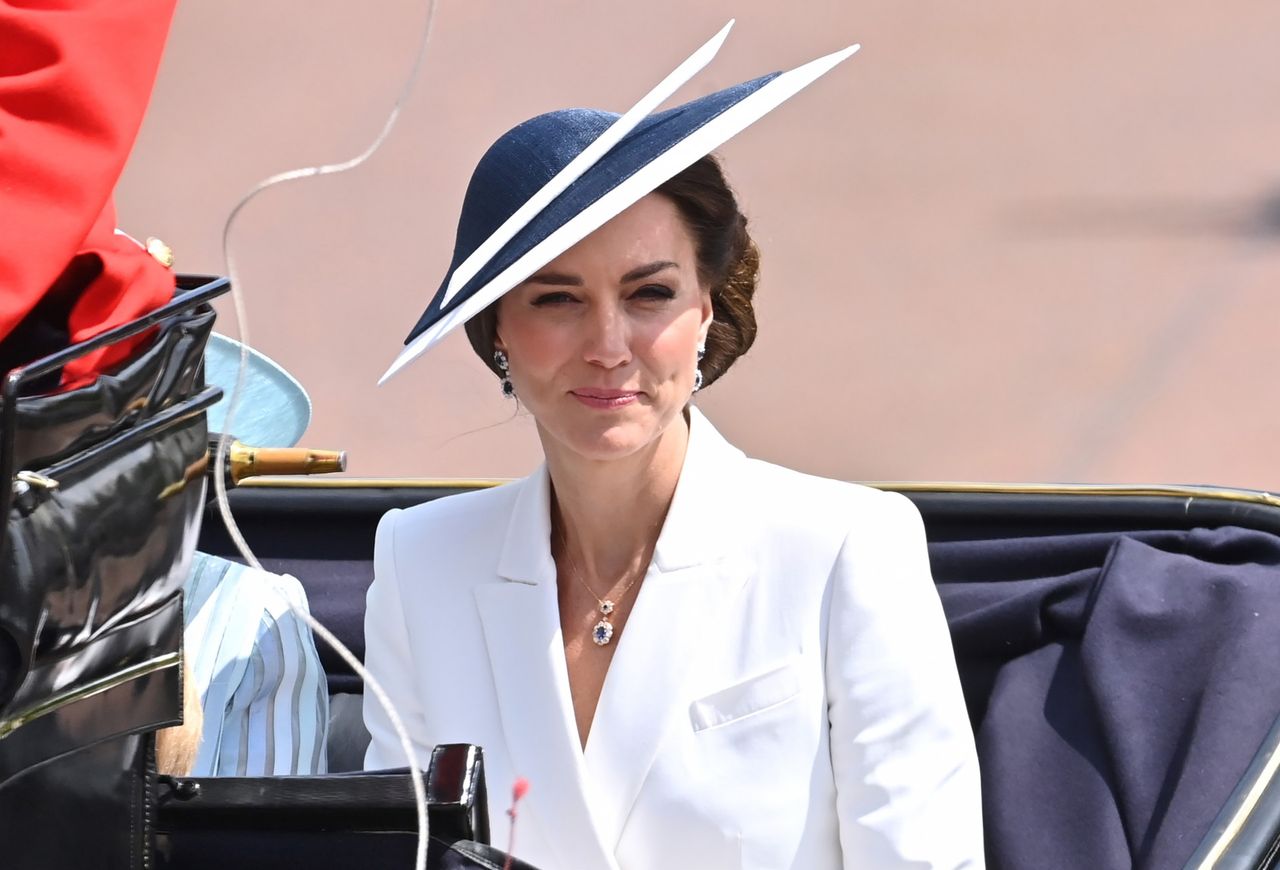 Księżna Kate na Trooping the colour 2022