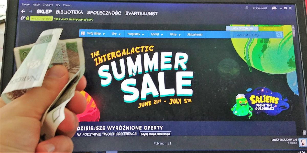 Letnia wyprzedaż Steam. Najlepsze promocje i oferty na gry [LISTA]