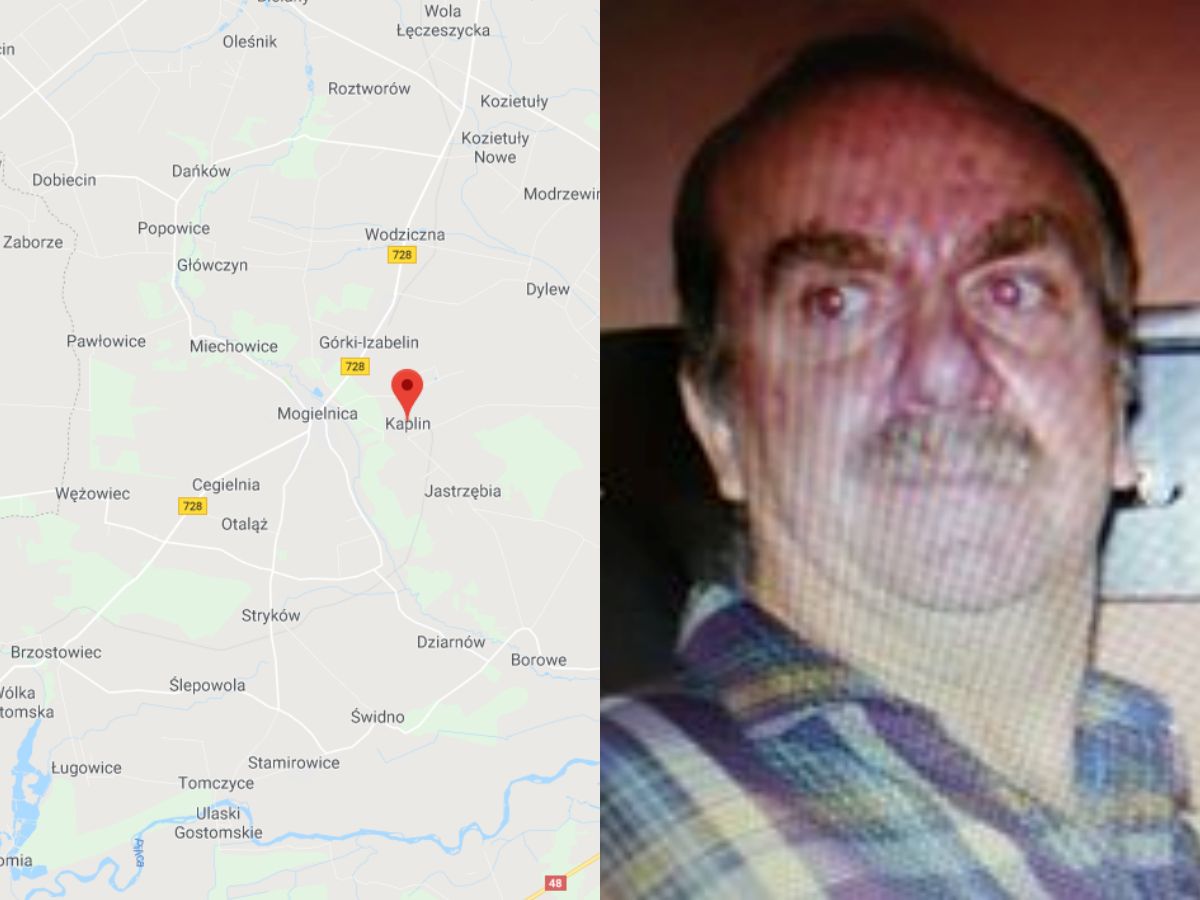 Poszukiwany Jacek D. ma 60 lat