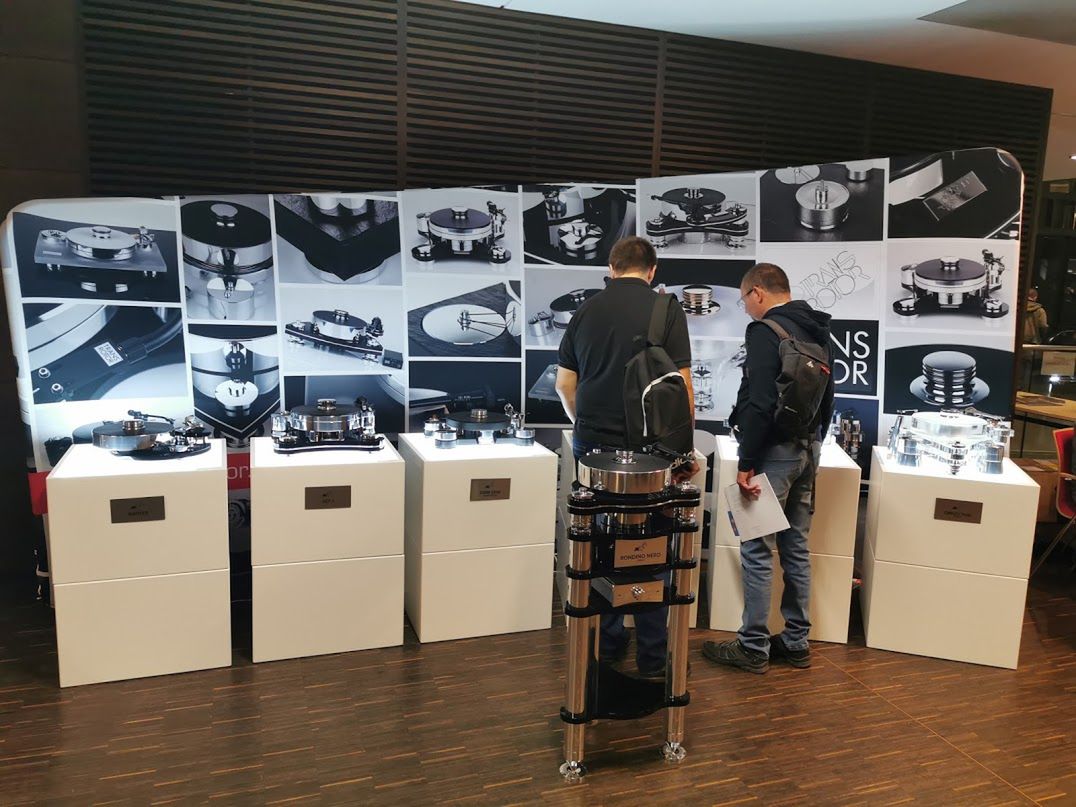 Transrotor na Audio Video Show 