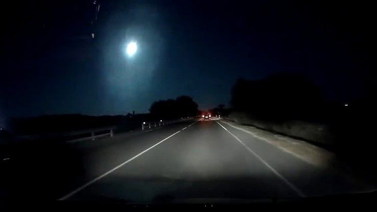 Sardynia: Ogromny meteor rozświetlił niebo [Zobacz wideo]