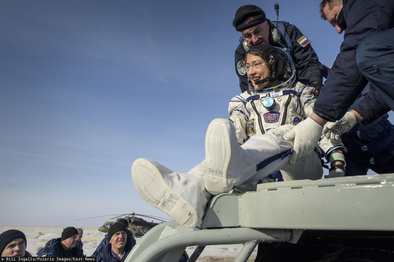 NASA: Christina Koch ustanowiła nowy kobiecy rekord pobytu w kosmosie