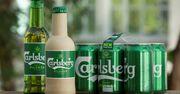 Carlsberg: Piwo w papierowej butelce