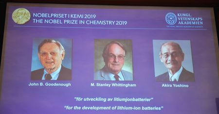 Nagrody Nobla 2019 z chemii przyznane