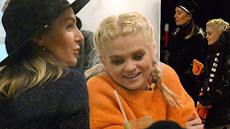 Margaret i Agnieszka Woźniak-Starak na kolacji