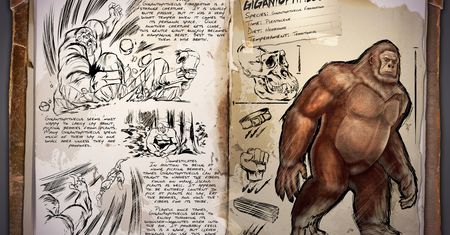 Gigantopitek czeka na poskromienie w ARK: Survival Evolved