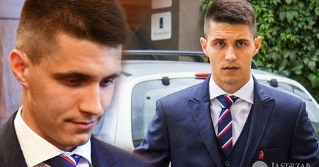 Bartosz Kapustka kolejny raz udowadnia, jakim jest ciachem. Na spotkaniu z prezydentem Krakowa wyglądał znakomicie