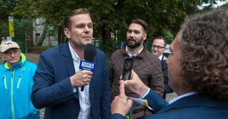 Łukasz Sitek z TVP skazany. Chodzi o znieważenie policjanta i funkcjonariuszy SOK