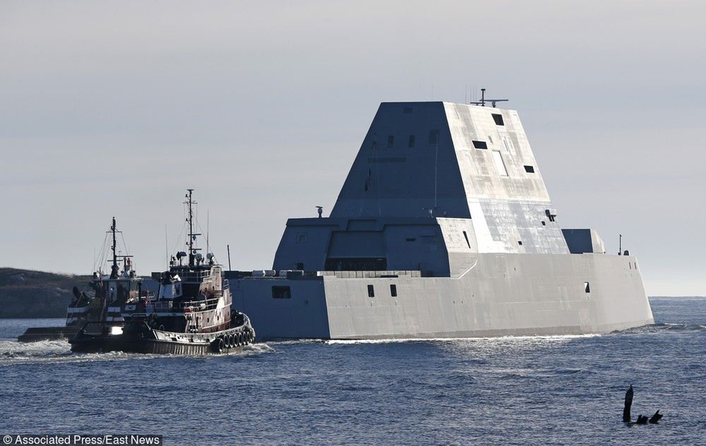 Najnowocześniejszy okręt klasy USS Zumwalt nie działa. Amerykanie mają ogromny problem