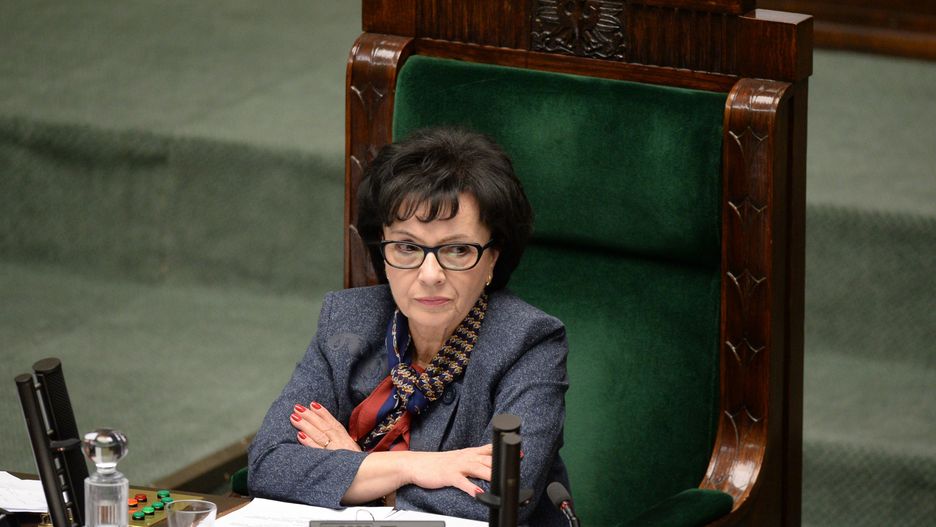 Elżbieta Witek zdecydowała o anulowaniu głosowania
