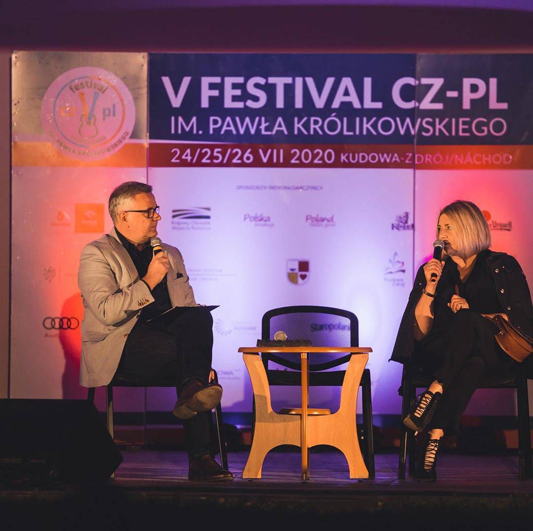 Antek Królikowski podziękował rodzinie i przyjaciołom za festiwal w Kudowie-Zdroju. Fot. Instagram