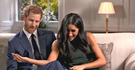 Książę Harry nie mógł się powstrzymać. Jego ręka wylądowała na pośladku Meghan