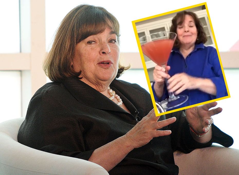 Ina Garten ma prawie 2,5 mln fanów na Instagramie. Nie wszyscy byli zachwyceni tym, że namawia do ciągłego picia