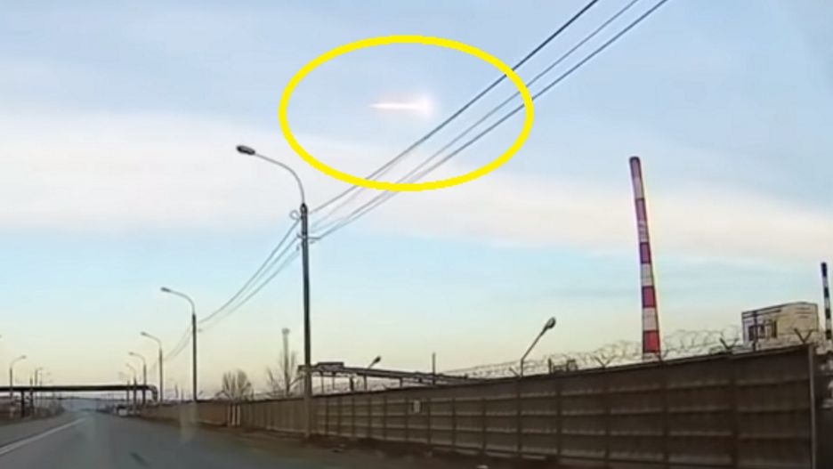 Meteor nad Syberią