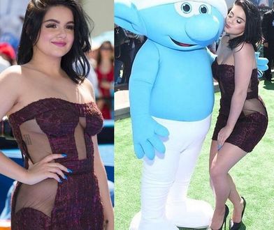 Seksowna Ariel Winter bez bielizny na premierze "Smerfów". Przesadziła?