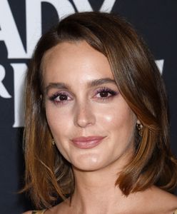 Leighton Meester z mężem na premierze. Wszyscy patrzyli na jego dłoń