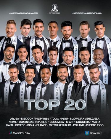 Mister Supranational 2021 Top20