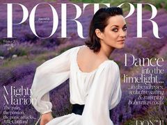 Marion Cotillard na okładce "Porter Magazine"