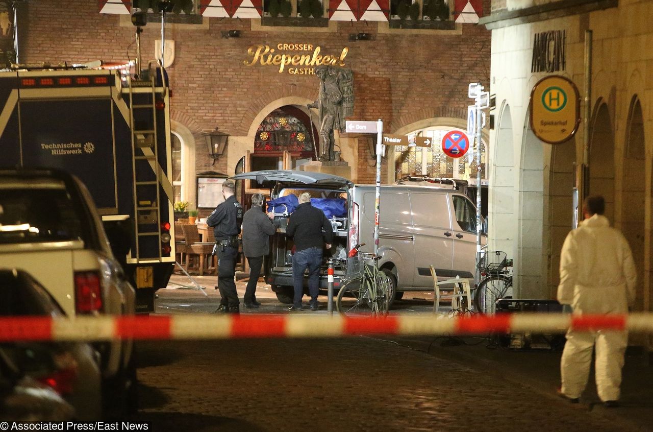 Tragedia w Muenster. Sprawca opisał historię nieudanego życia