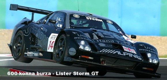 600-konna burza - Lister Storm GT