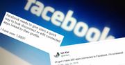 Wszystkie facebookowe aplikacje pobierają dane. Wielu użytkowników w szoku