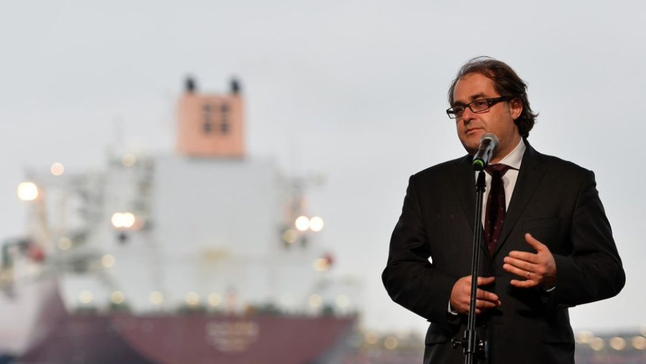 Marek Gróbarczyk, minister gospodarki morskiej.