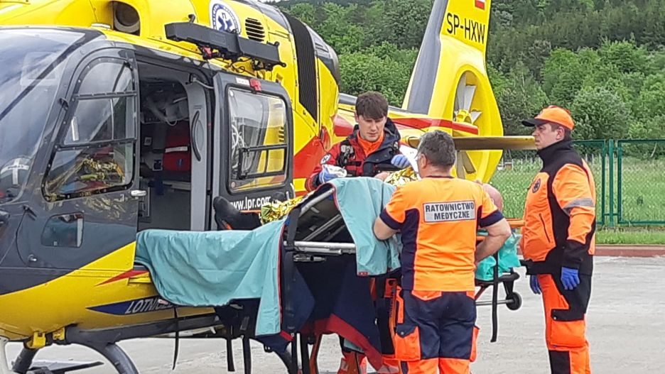 Stan mężczyzny jest stabilny