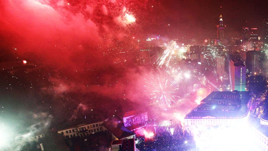 Pogoda nie powinna przeszkodzić w witaniu 2019 r. w plenerze