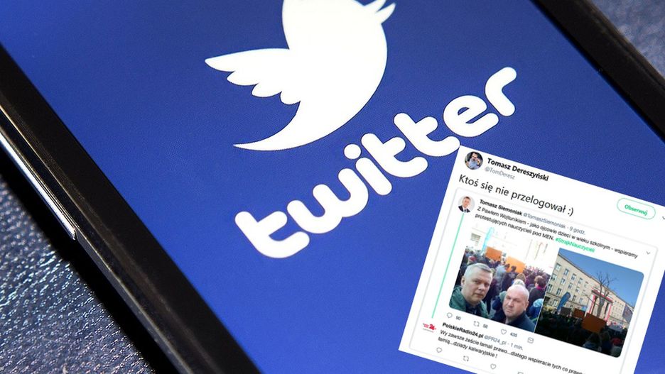 Wpadka PolskieRadio24 na Twitterze