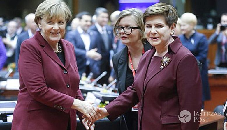 Beata Szydło i Angela Merkel w identycznych kostiumach w Brukseli. Wpadka czy pokrewieństwo dusz?