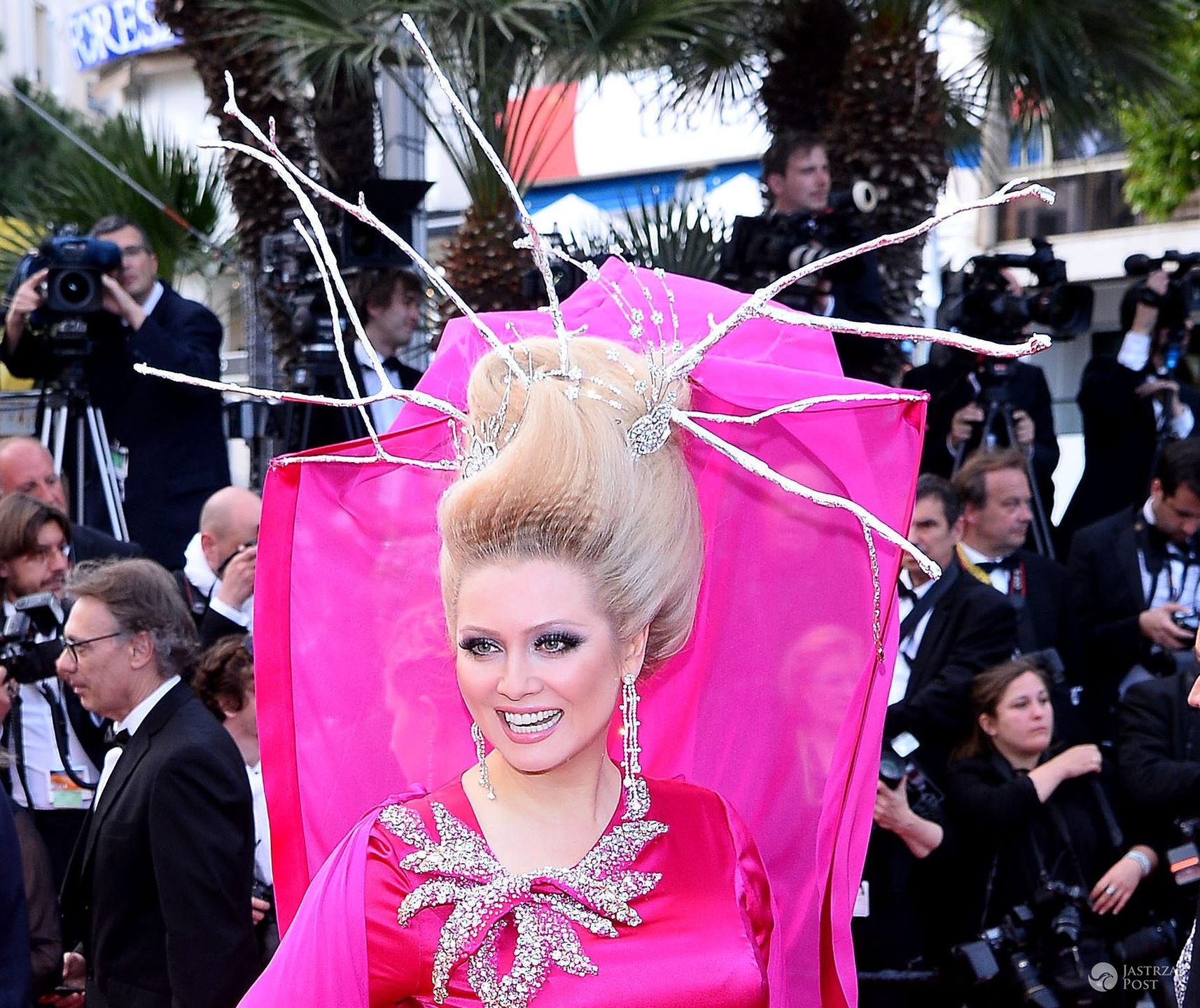 Elena Lenina na premierze "Zakładnik z Wall Street", festiwal w Cannes 2016b (fot. ONS)