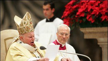 Papież podczas pasterki