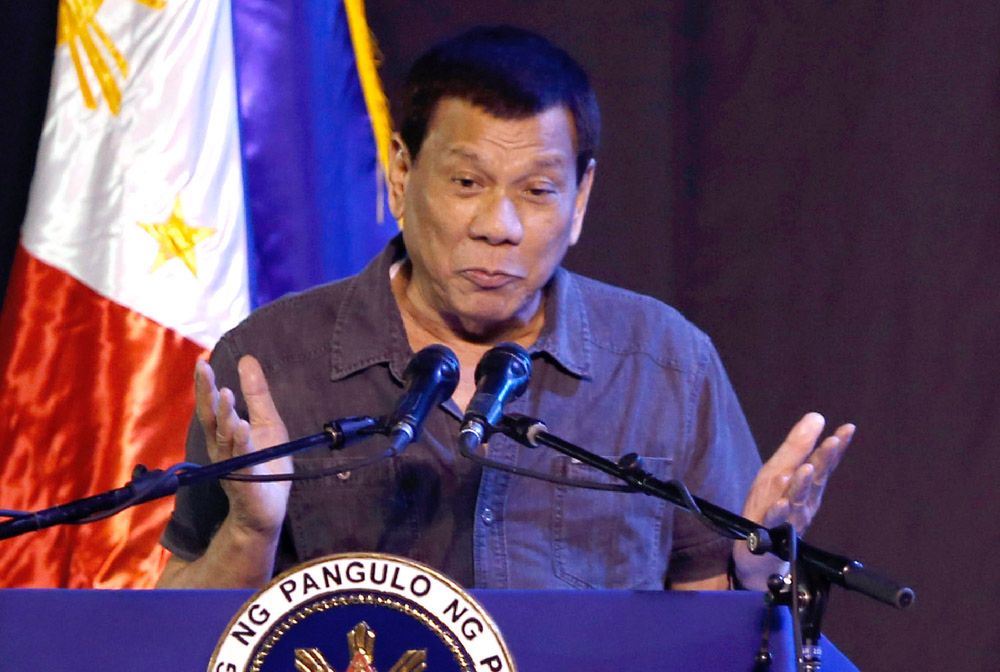 Szokujące wezwanie prezydenta Filipin: Strzelajcie rebeliantkom w waginy