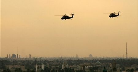 Rozbiły się dwa brytyjskie helikoptery; dwóch żołnierzy zabitych