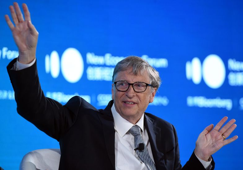 Bill Gates to twórca Microsoftu, wiele let otwierał listy najbogatszych ludzi świata