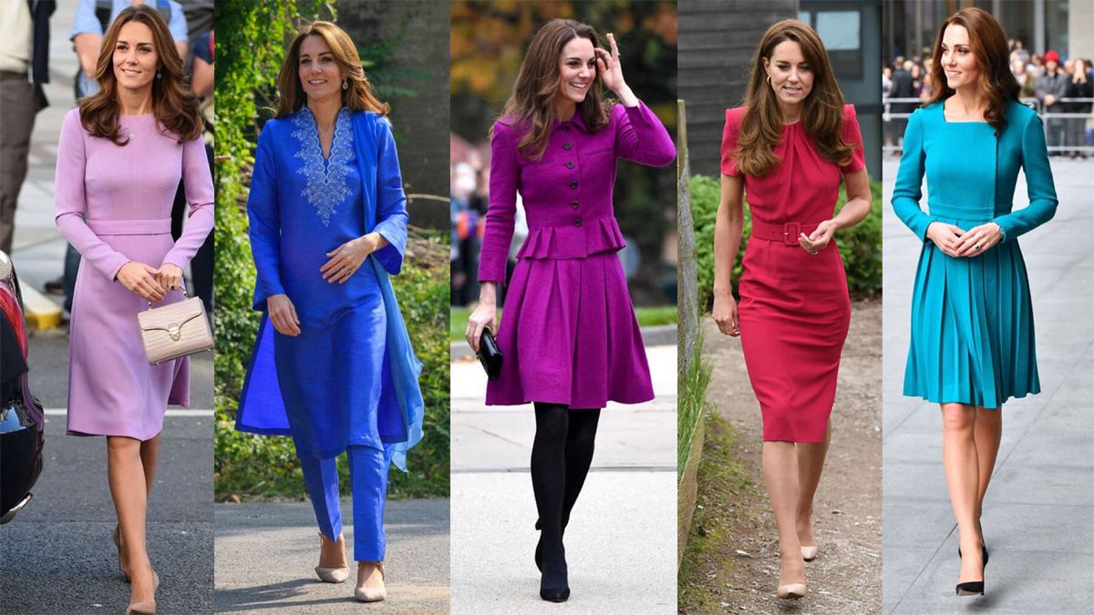 Księżna Kate uwielbia kolory w swoich stylizacjach. Nigdy nie zobaczycie jej w pomarańczowym. Dlaczego go unika?