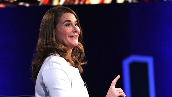 Melinda Gates chętnie wspiera potrzebujących