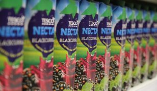 Tesco obniża zawartości cukru w swoich napojach. Marka własna w zdrowszym wydaniu